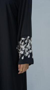 Malika Black Abaya
