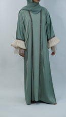 Khoshi Mint Green Abaya