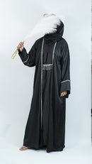 Safa Black Abaya