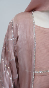 Negin Pink Kids Abaya