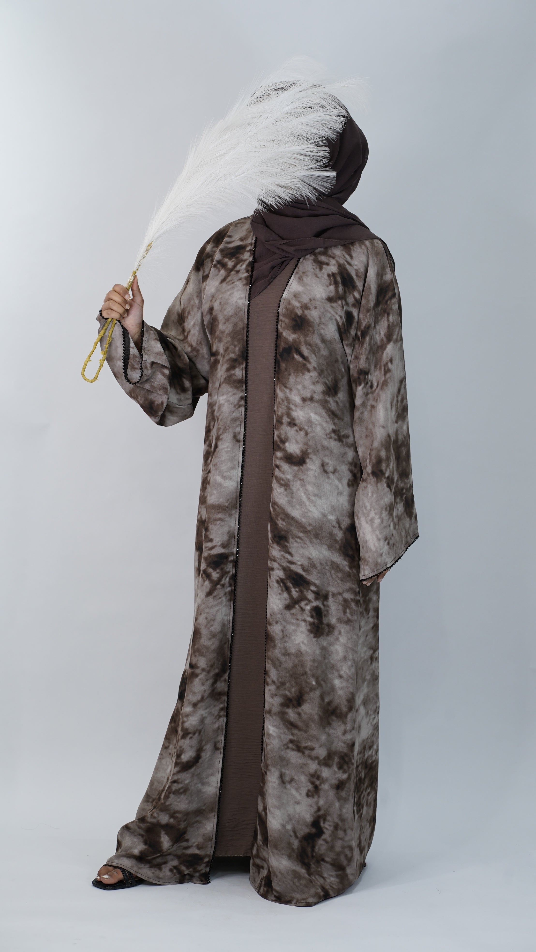 Tabiah Brown Abaya