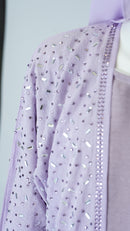 Barin Light Purple Kids Abaya