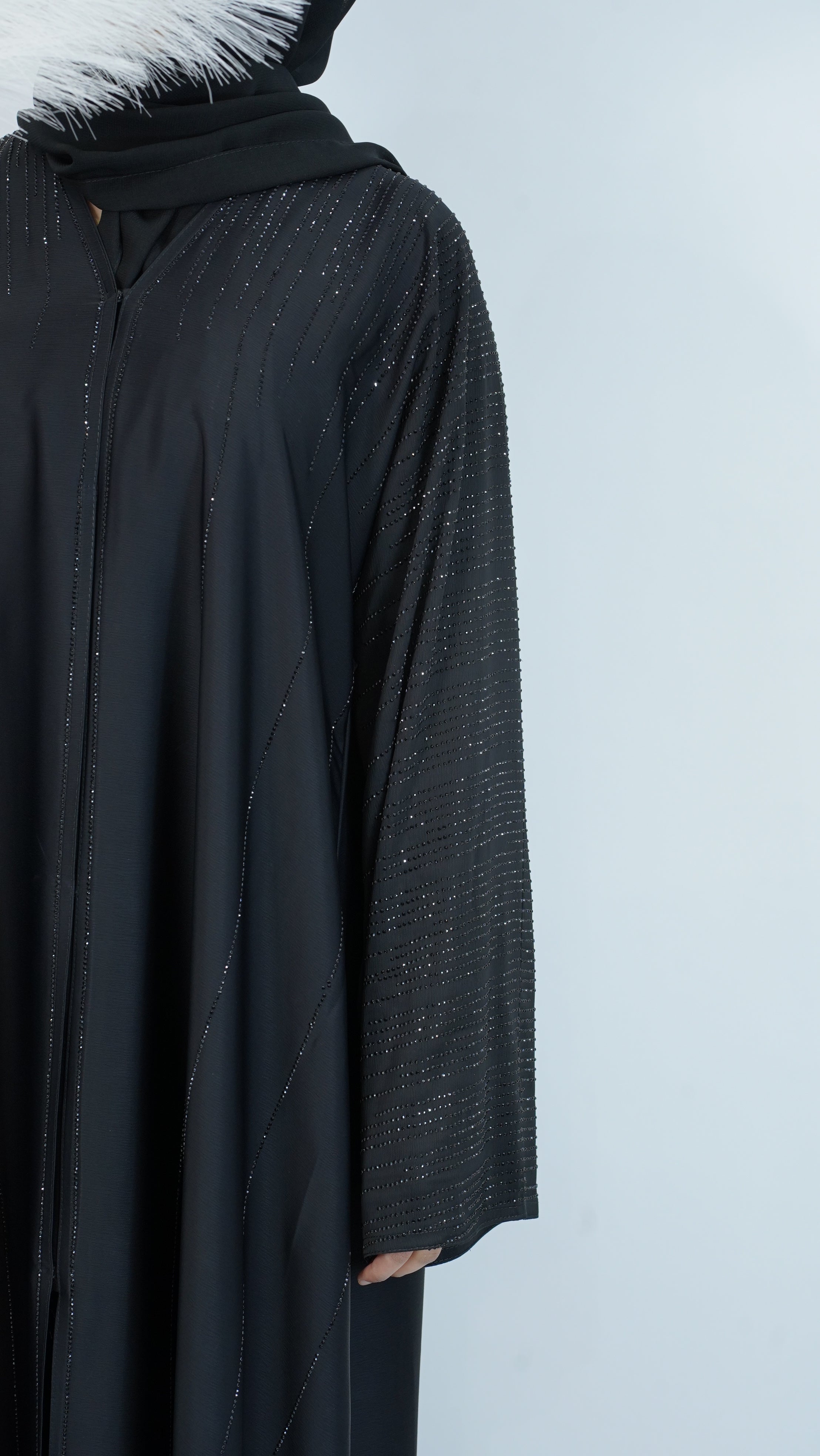 Marwa Black Abaya