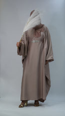 Zahra Pinkish Brown Abaya