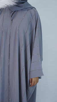 Naz Grey Abaya