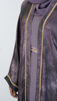 Layali Purple Abaya