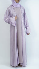 Barin Light Purple Abaya