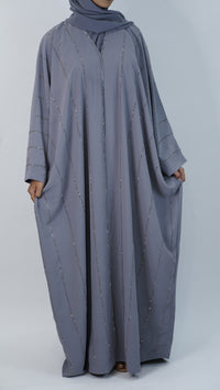 Naz Grey Abaya
