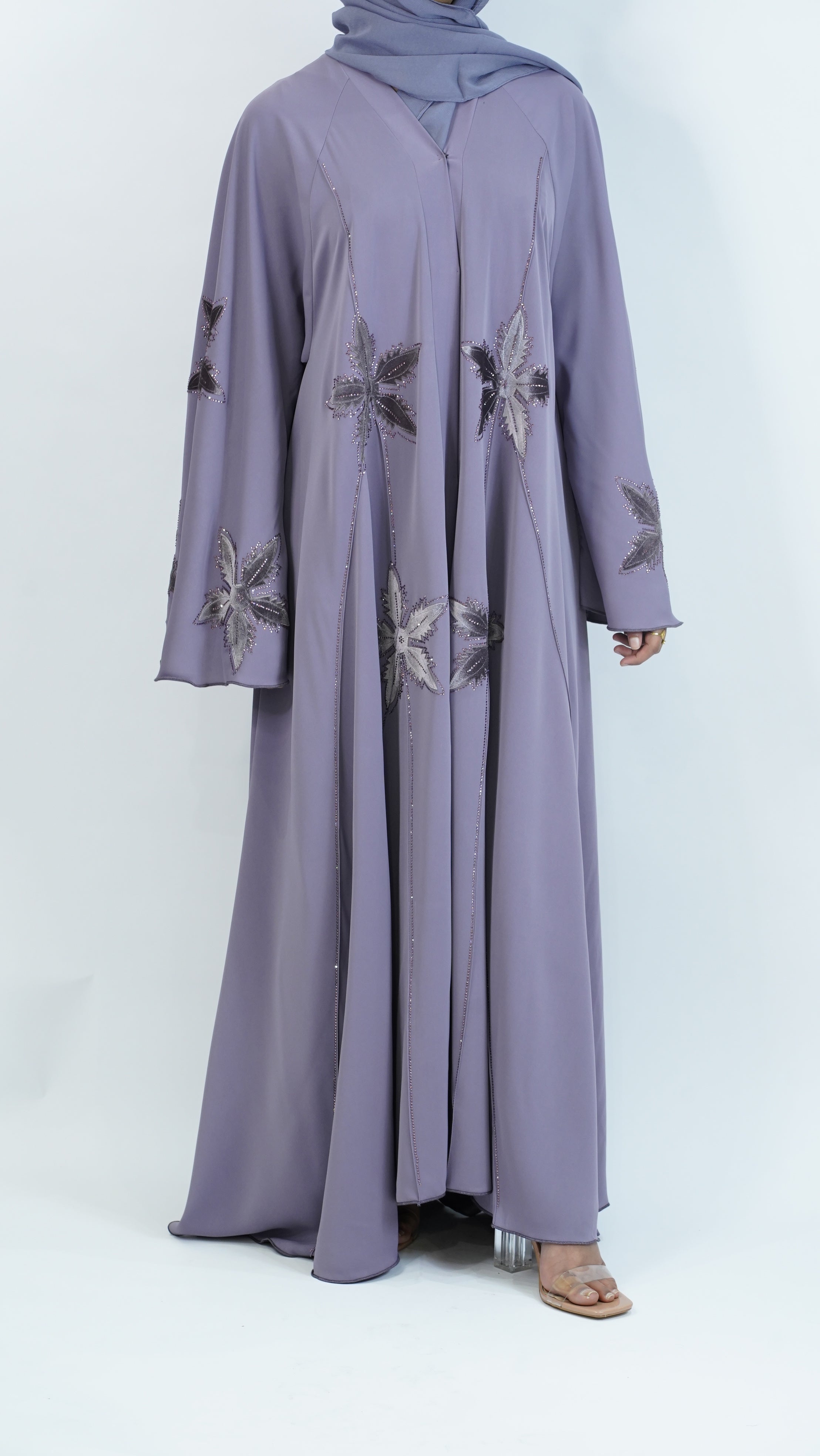 Hamara Purple Abaya