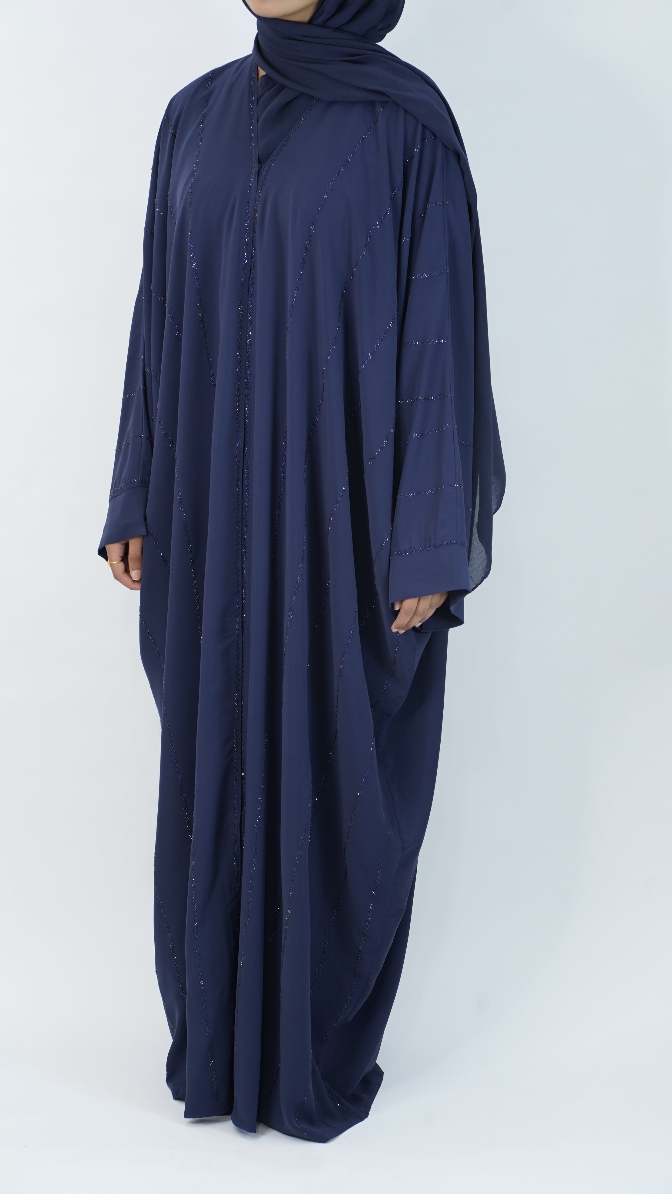 Naz Blue Abaya