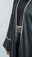 Safa Black Abaya