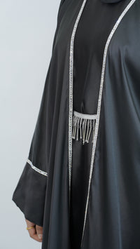 Safa Black Abaya