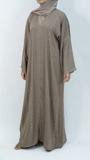 Maryam  Ash Brown Abaya