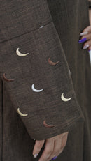 Moon Sleeve Design Abaya