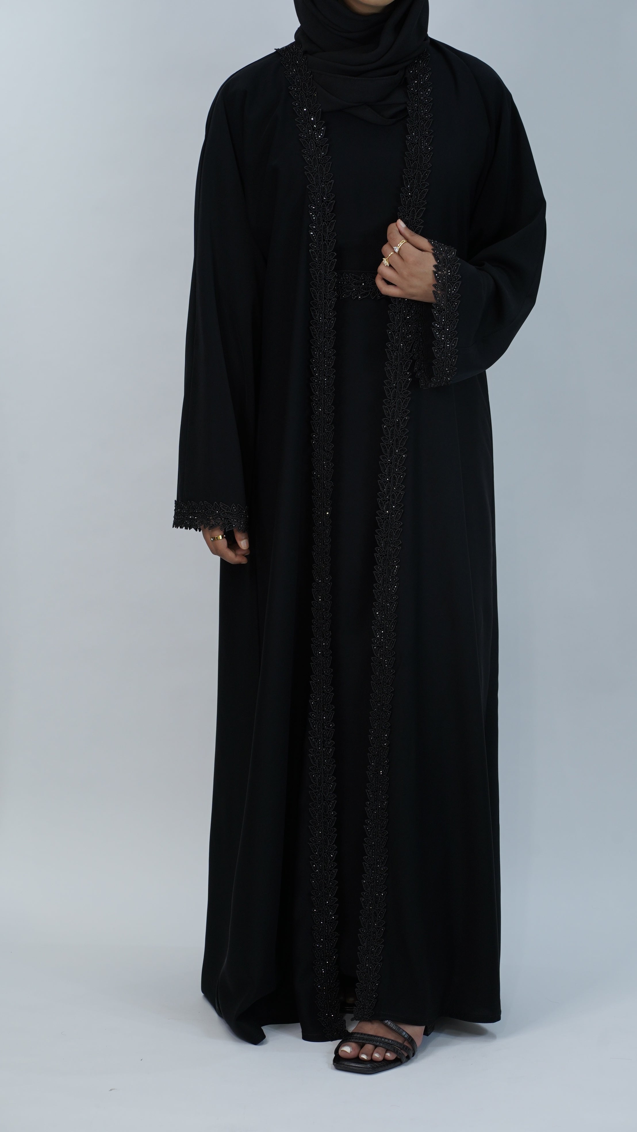 Marjan Black Abaya