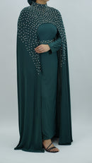 Elegant Dark Green Long Dress