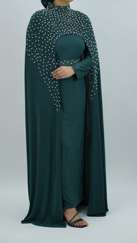 Elegant Dark Green Long Dress
