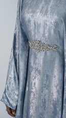 Noor Light Blue Abaya