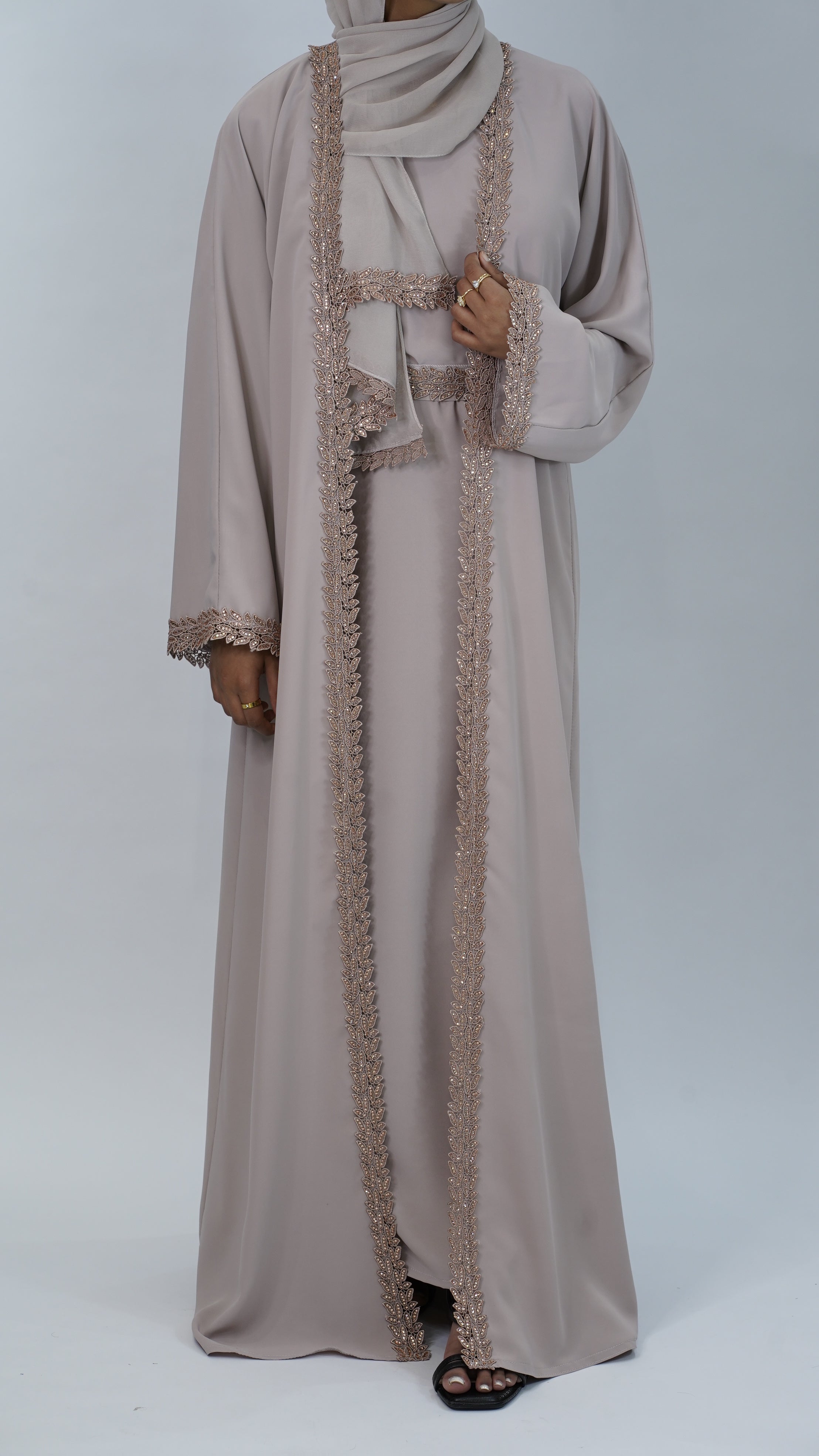 Marjan Nude Abaya