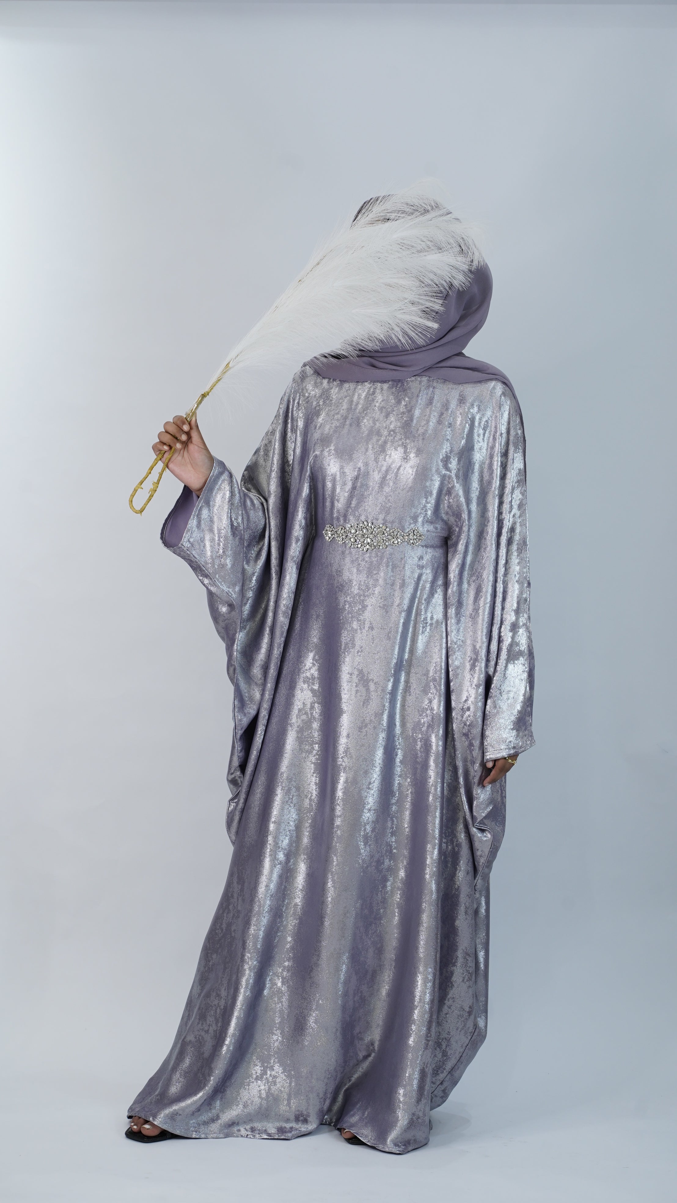 Noor Purple Abaya