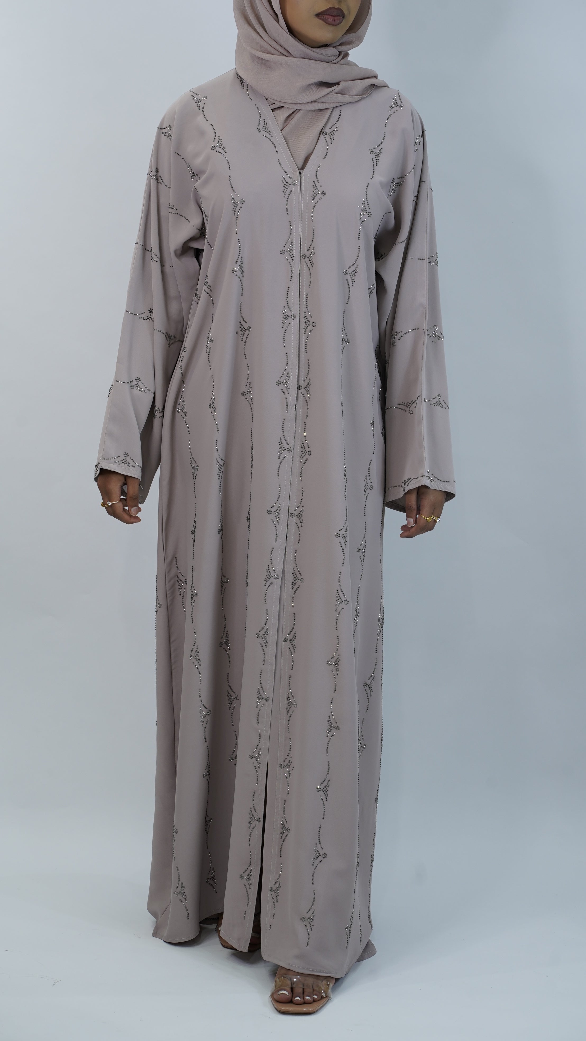 Nargis Light Purple Abaya