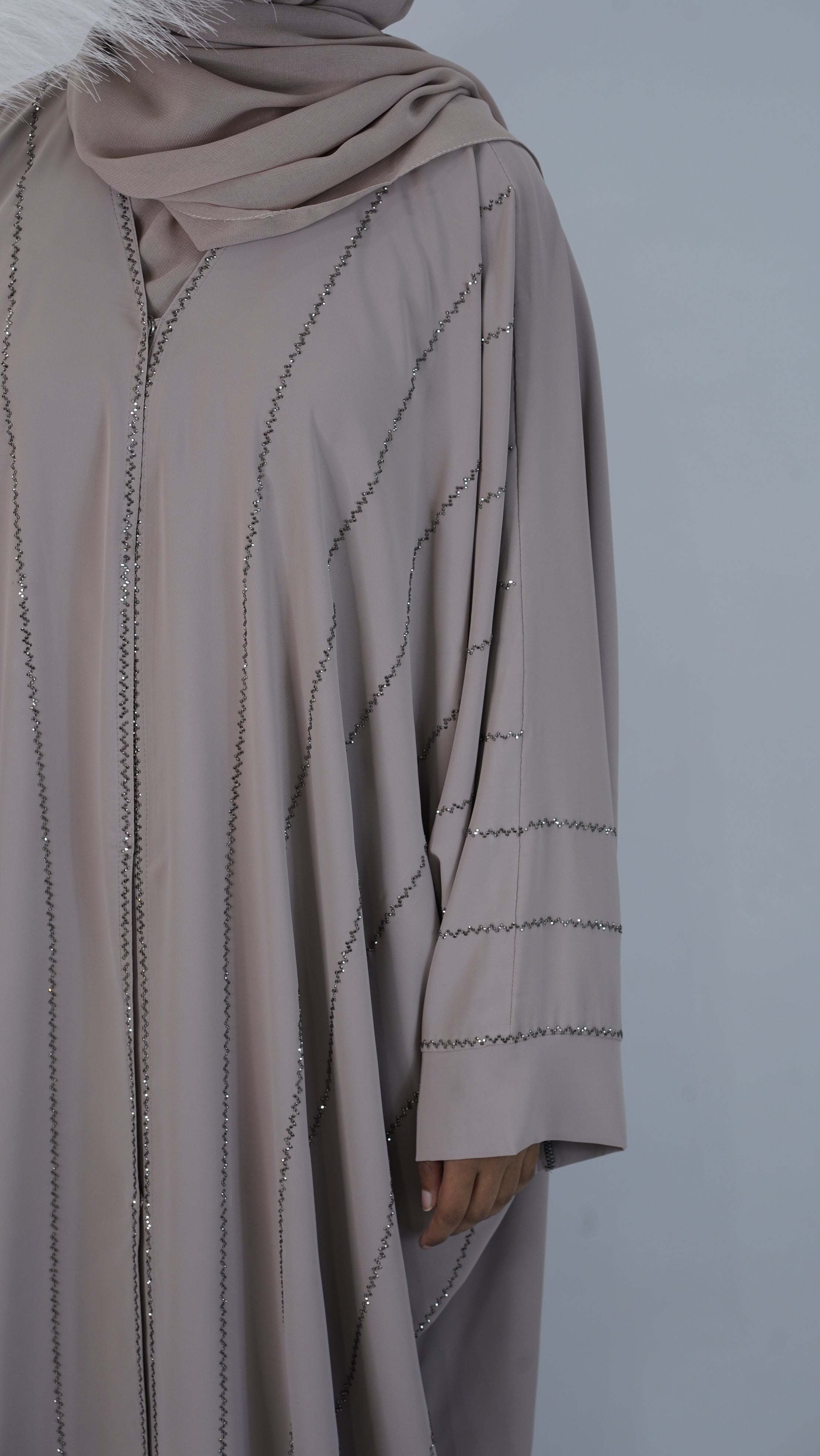 Naz Nude Abaya