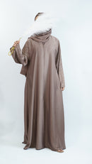 Marwa Peach Abaya