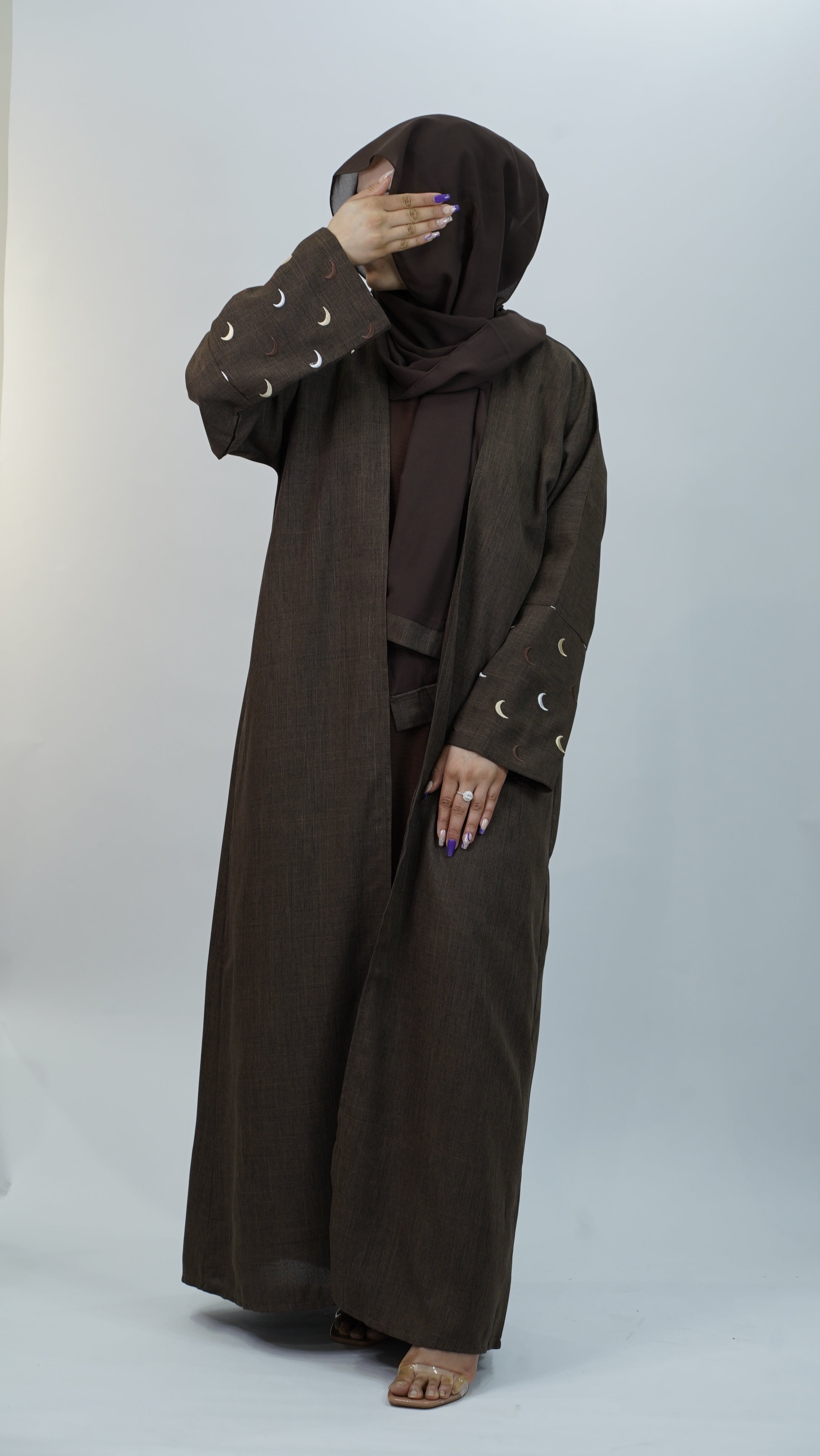 Moon Sleeve Design Abaya