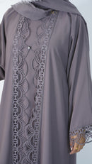 Asma Purple Abaya