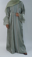 Hiba Green Abaya