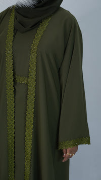 Marjan Green Abaya