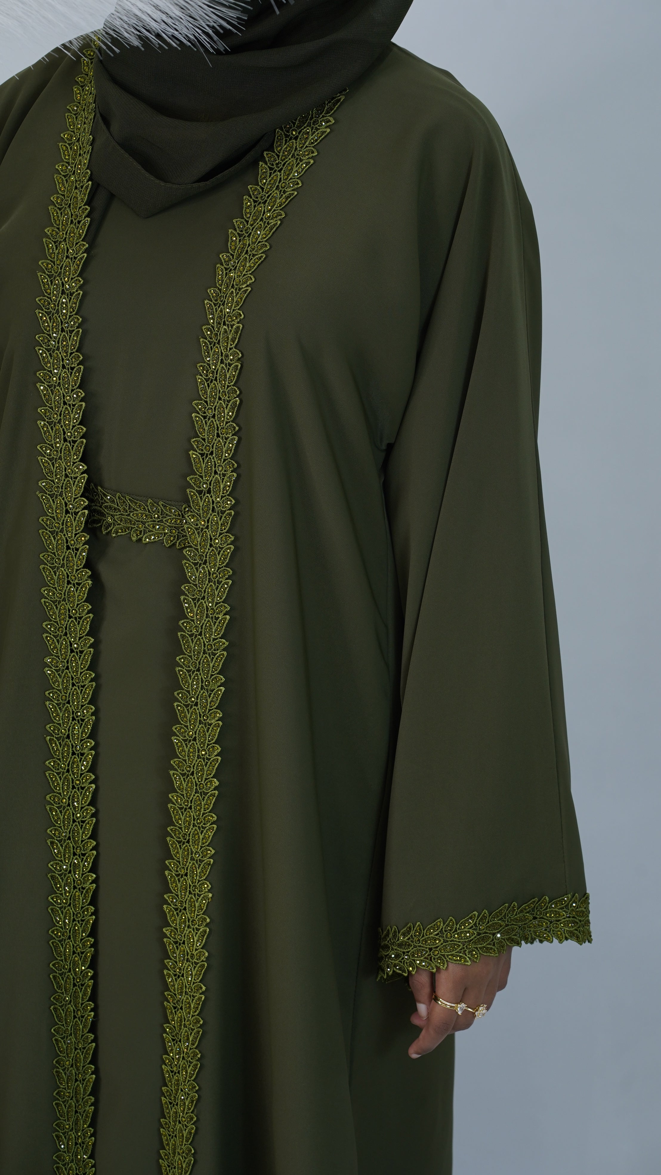 Marjan Green Abaya