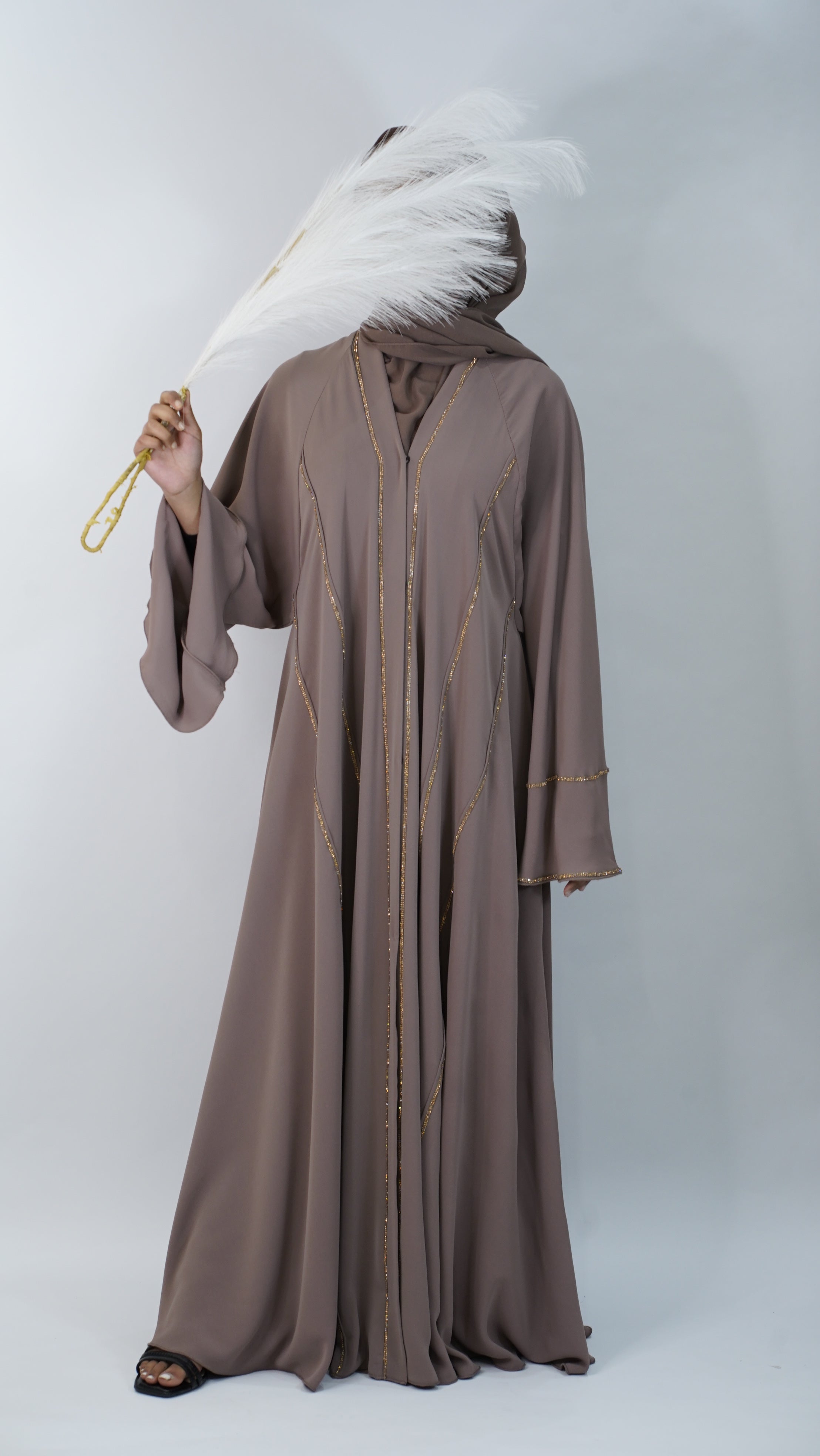Marya Ash Brown Abaya