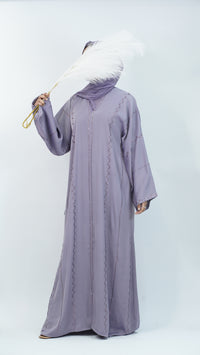 Maryam Purple Abaya