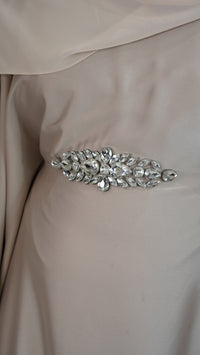 Zahra Beige Abaya