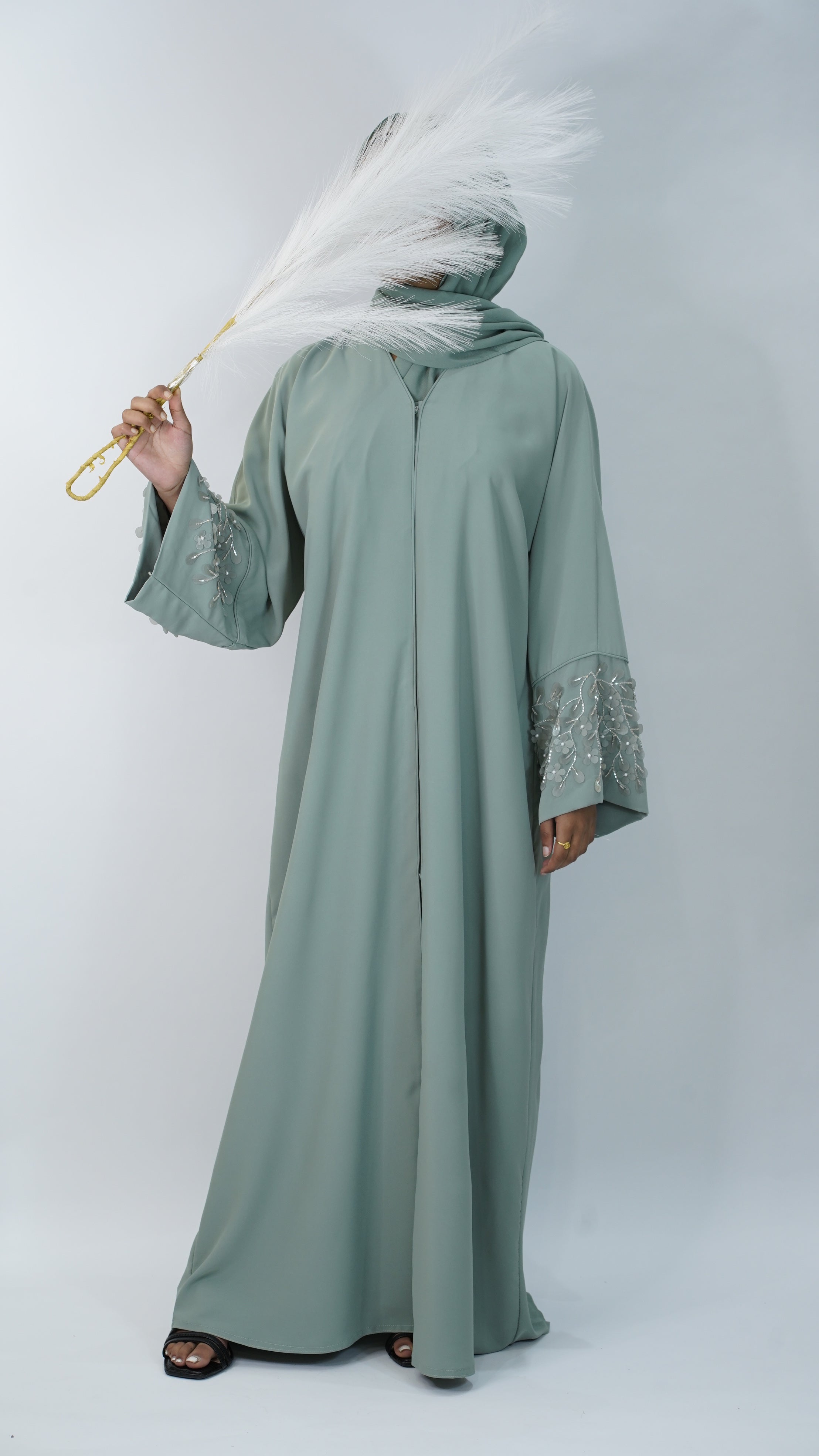 Malika Mint Abaya