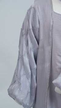 Negin Light  Lilac Abaya