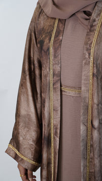 Layali Brown Abaya
