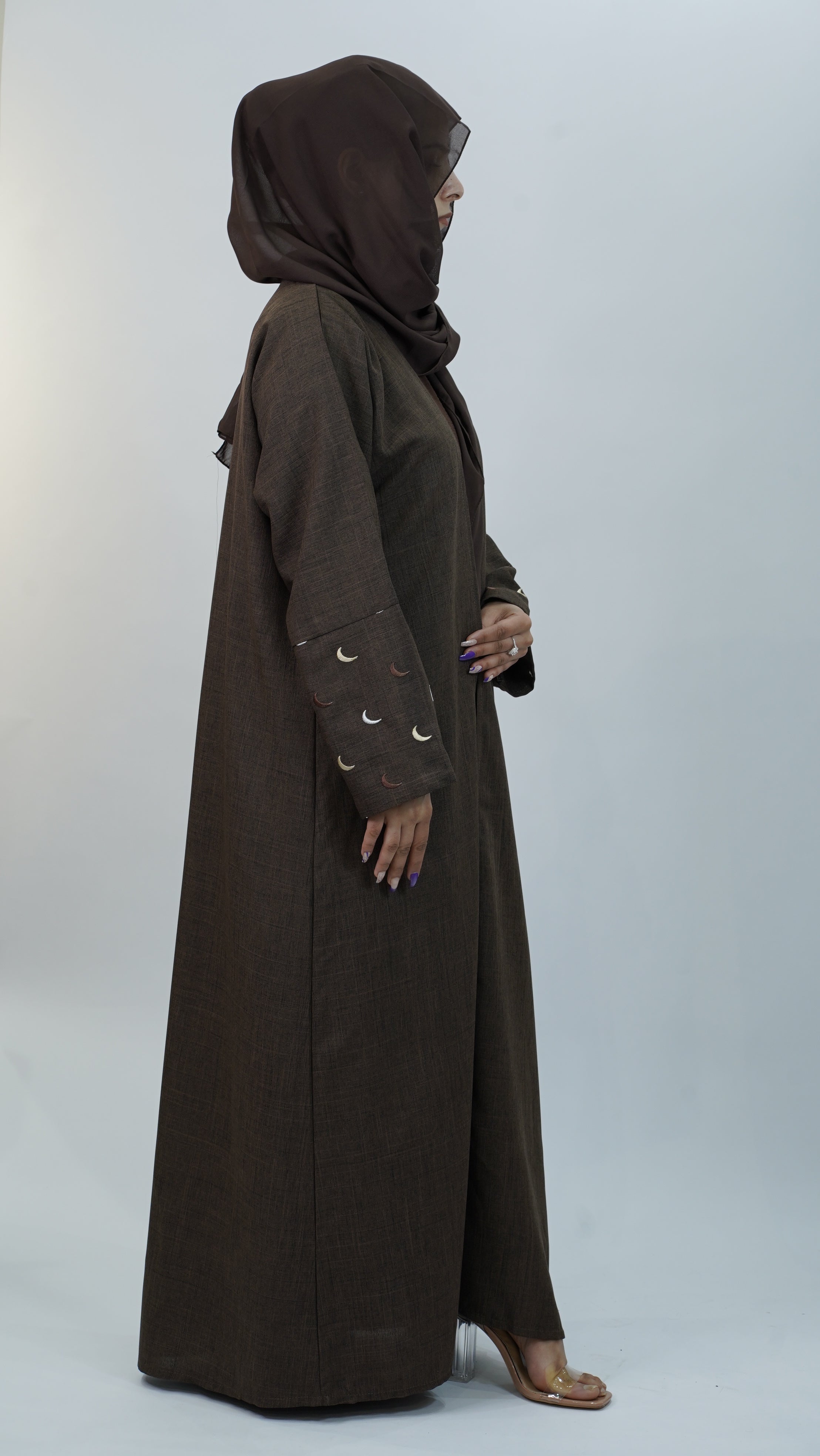 Moon Sleeve Design Abaya