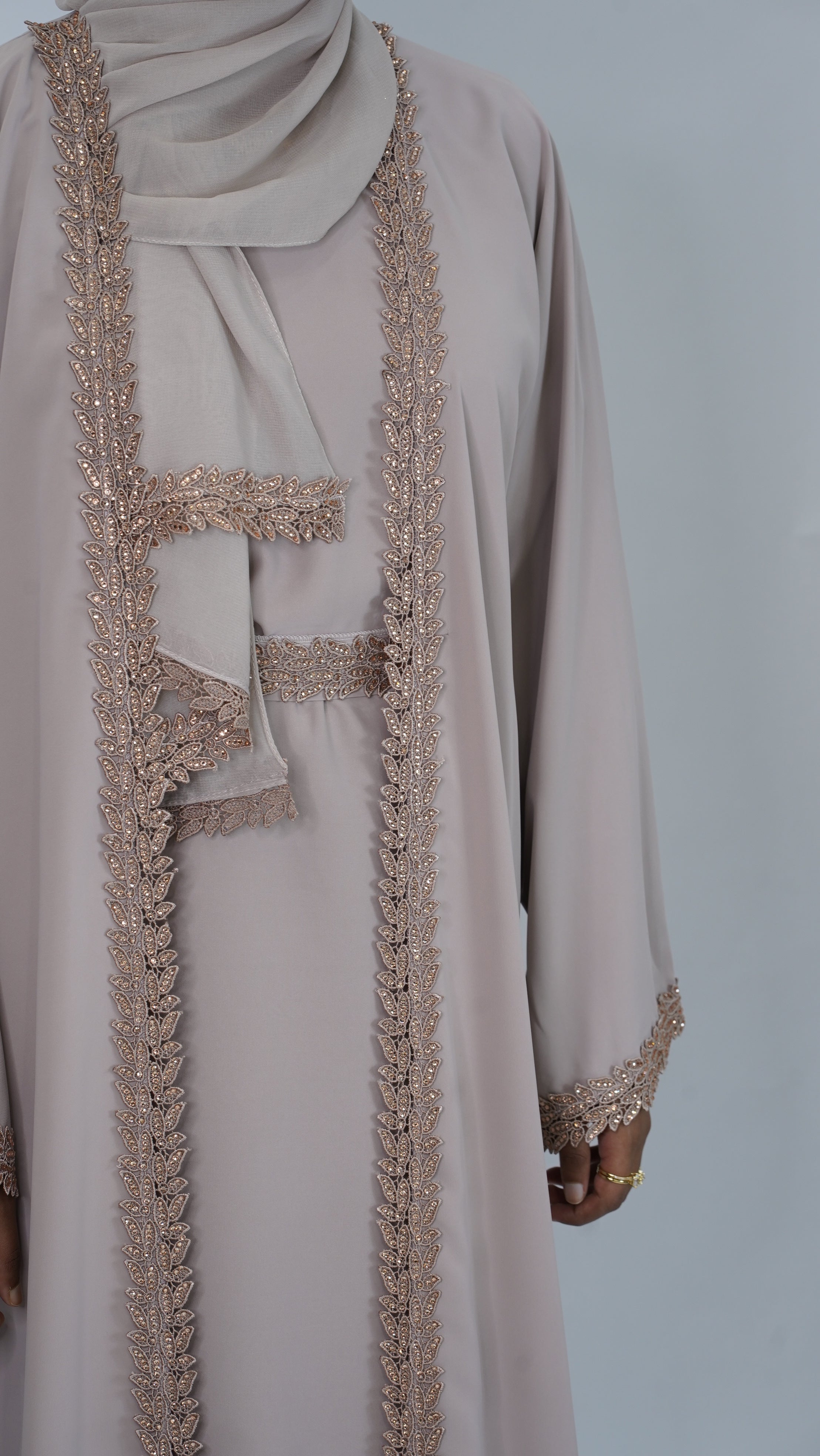 Marjan Nude Abaya
