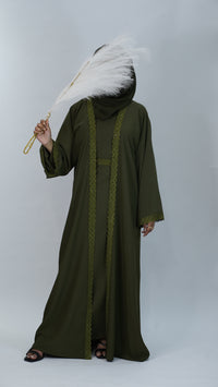 Marjan Green Abaya