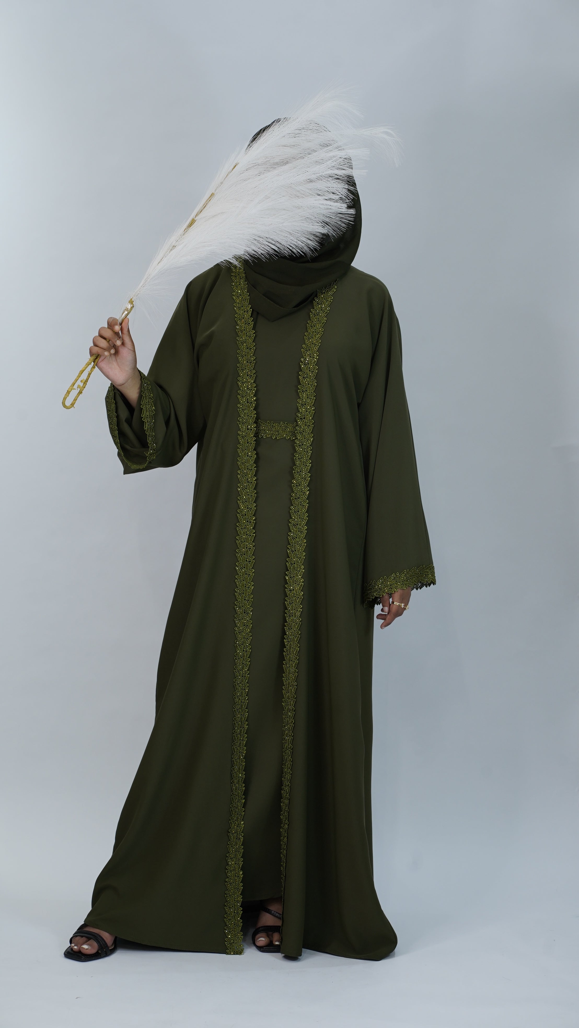 Marjan Green Abaya